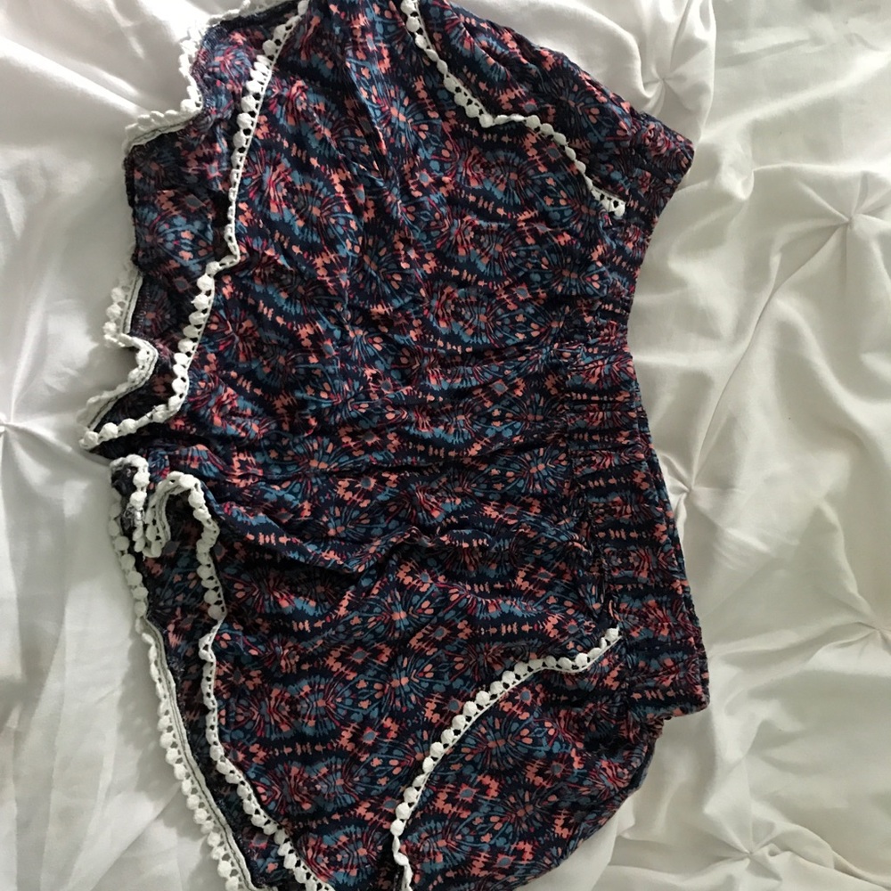 Colorful printed shorts